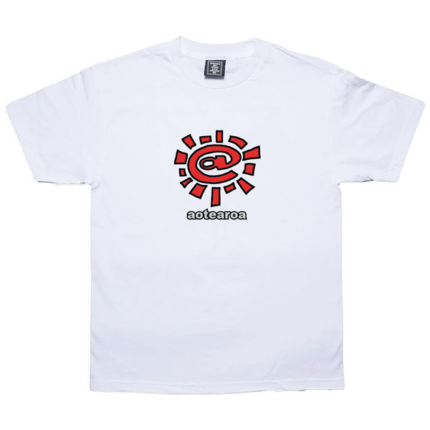 Aotearoa sun white Tshirt