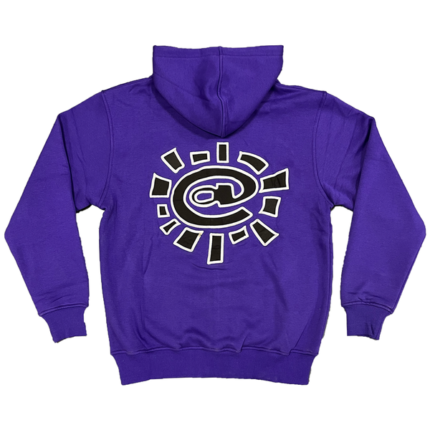 Always Up Hoodie Purple Zip