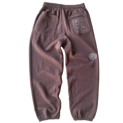 Brown jogger rel@xed