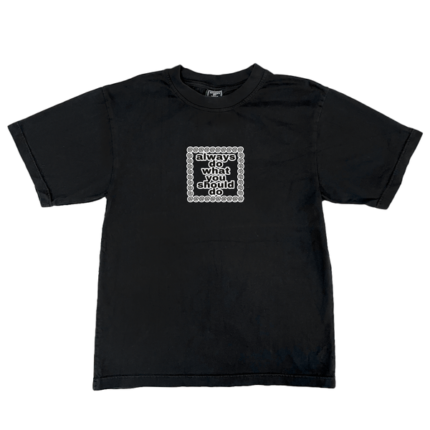 Adwysd Logo Black Tshirt