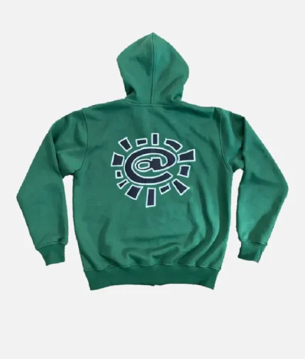 Always Green Zip Up Hoodie