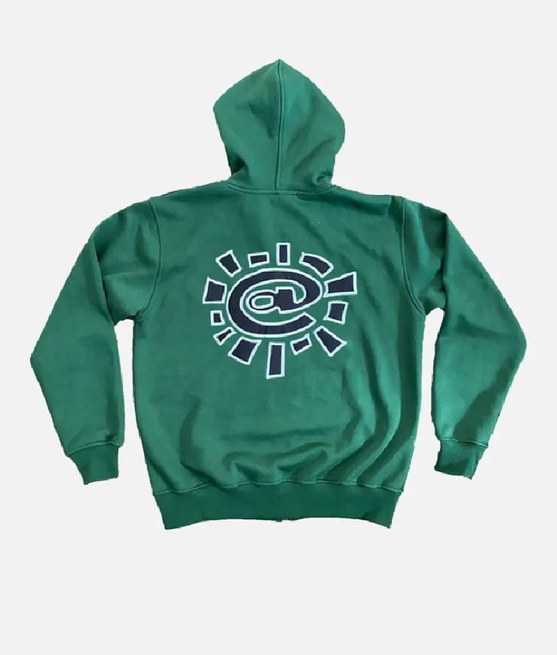 Always Green Zip Up Hoodie