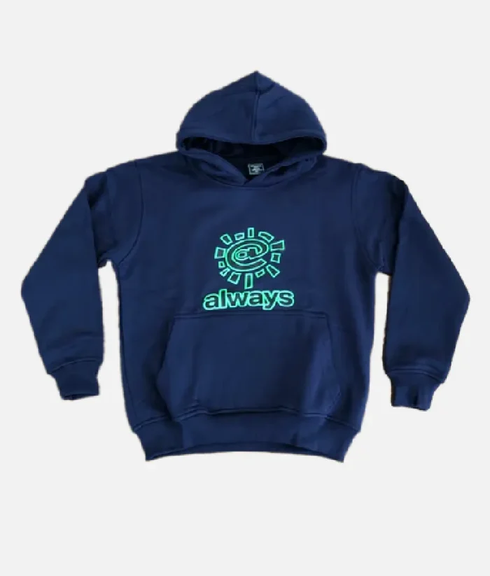 Always Logo Hoodie Navy